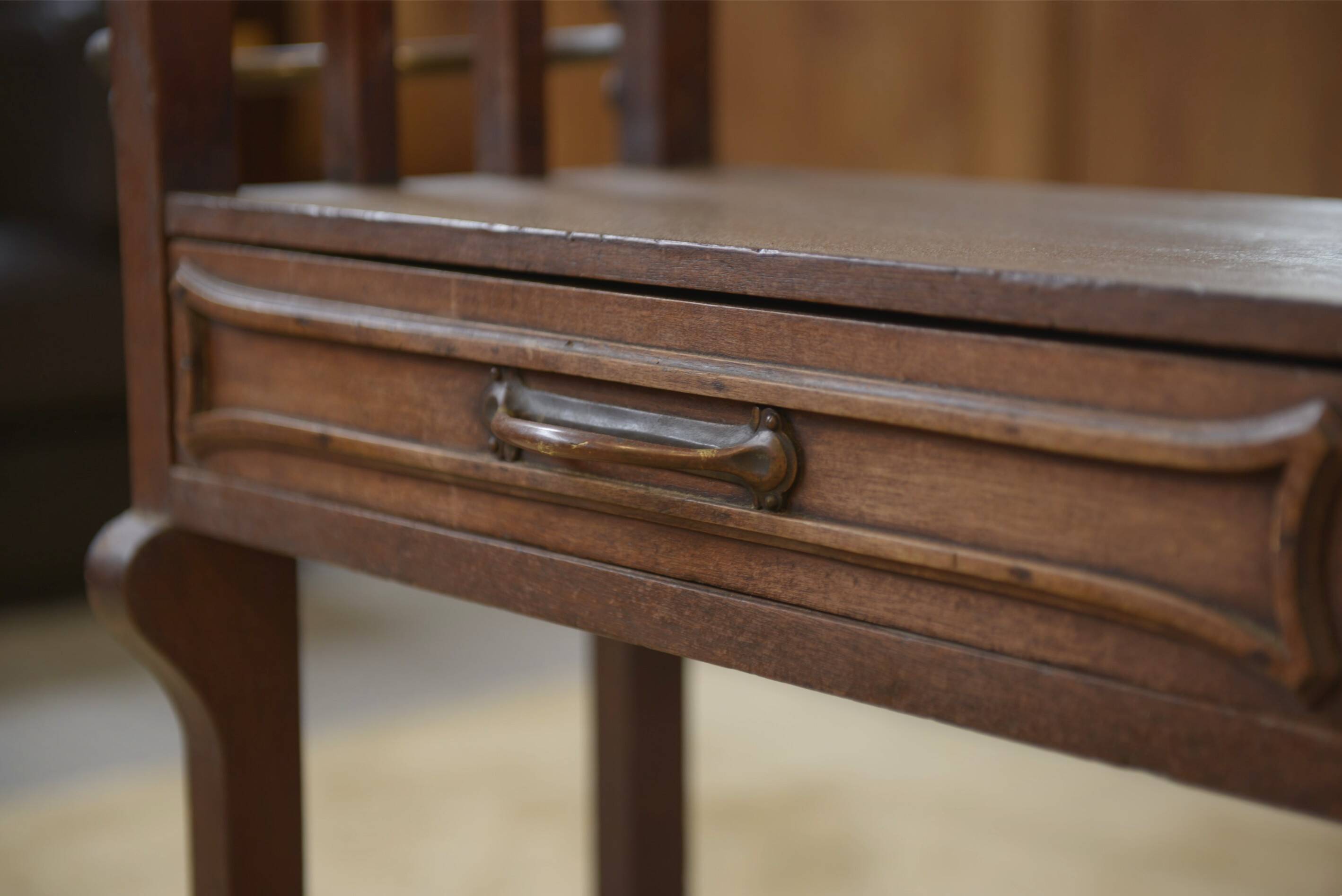 Mahogany cabinet Art Nouveau 1900s