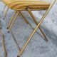 6 folding chairs Lafuma vintage 1970