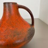 Set of 2 Fat Lava Pottery Vases Heinz Siery Carstens Tönnieshof, Germany, 1970s