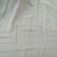 Old great days sheet & returns ecru linen canvas - (circa 1900) never used 228 x 290 cm