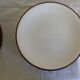 set of 12 flat plates in glazed earthenware Siena by KMK Scandinavia 1965