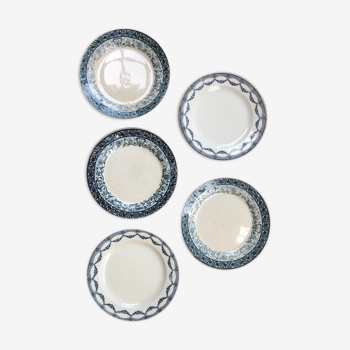 Set de 5 assiettes Terre de Fer