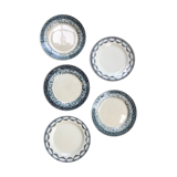Set de 5 assiettes Terre de Fer