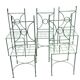 Lot de 5 chaises fer forge salon de jardin