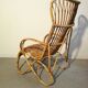 Fauteuil en osier