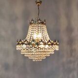 5-light tassel chandelier