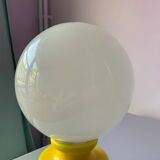 Lampe de table année  70 en céramique