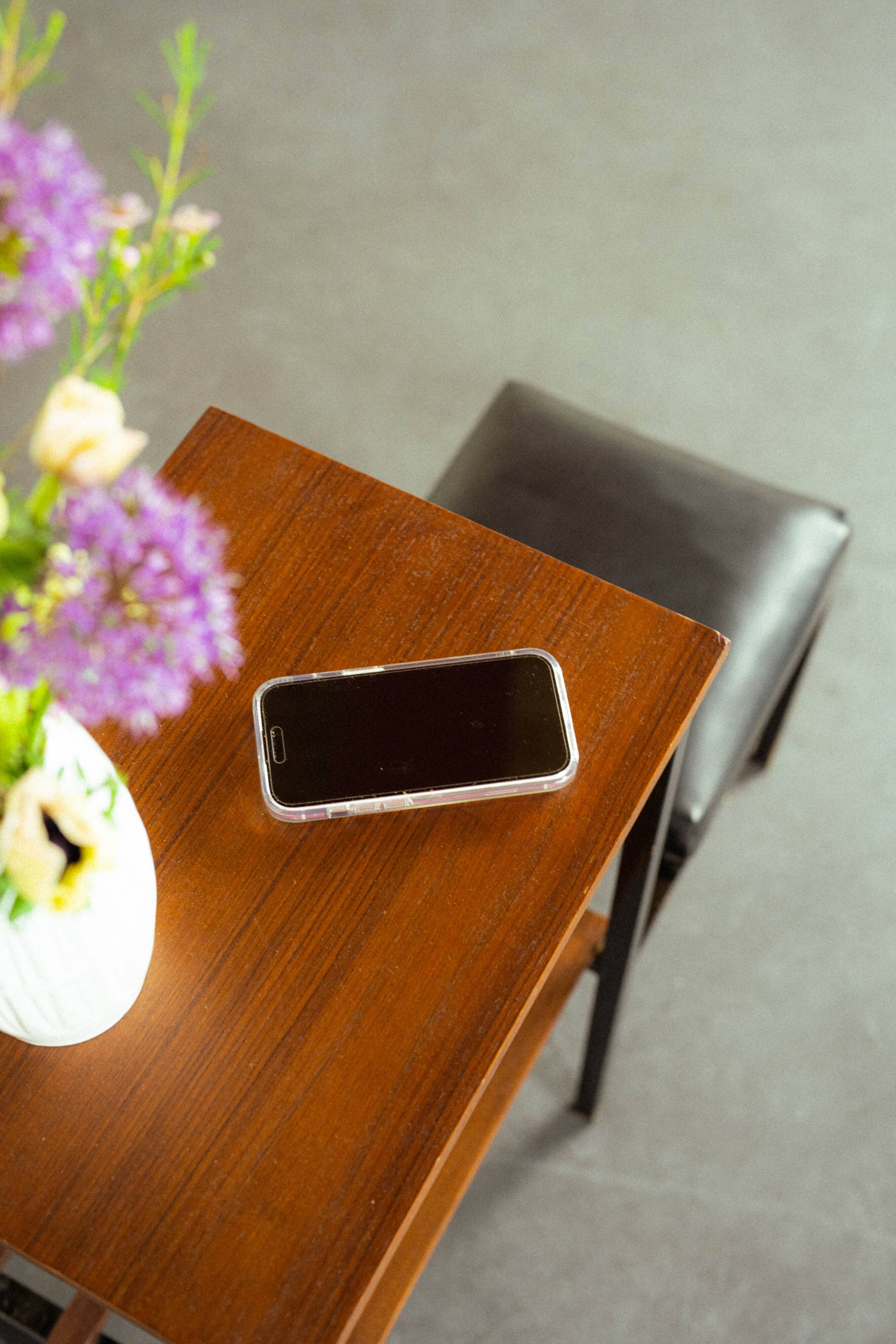 Vintage telephone table