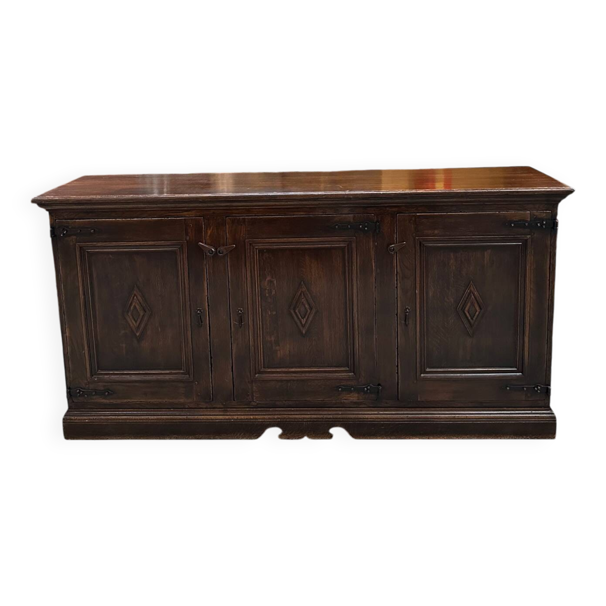 Solid oak sideboard, 1960s