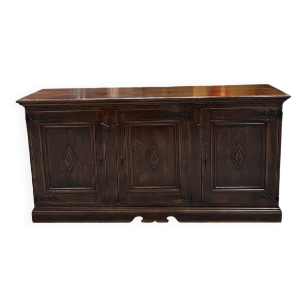 Buffet chêne massif Années 60