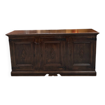 Solid oak sideboard, 1960s