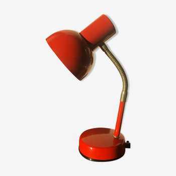 Vintage orange orange articulated desk lamp