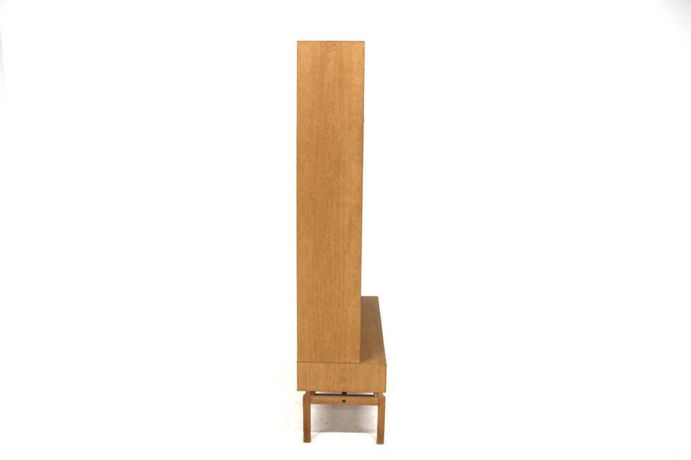 Scandinavian oak bookcase "MTP", Marian Grabinski, IKEA, Sweden, 1960