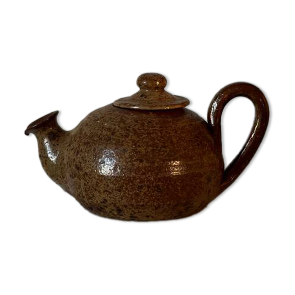 Théière en grès moucheté ��