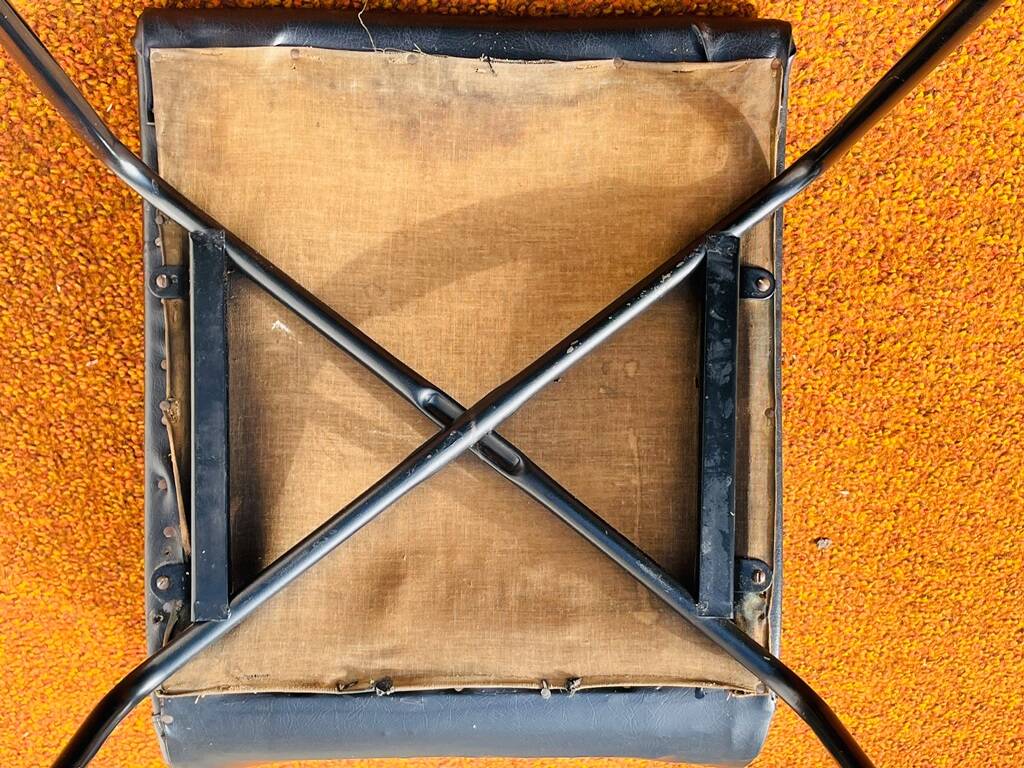 Pair of 'Robert' chairs by Pierre Guariche for Meurop