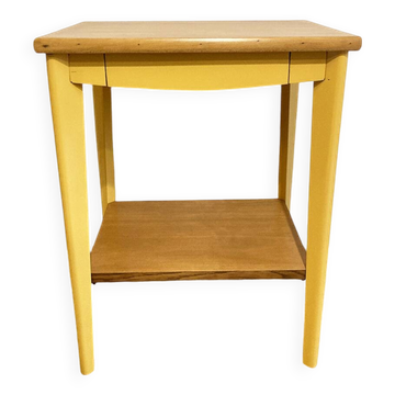Table d'appoint, chevet 1 tiroir, 1950-1960