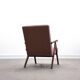 Mid Century Easy Chair Model B - 310 Var in Pink Boucle