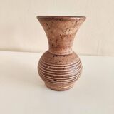 Vase ou pot à col en grès années 70