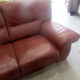 Leather sofa, 2 seats, Roche-Bobois brand