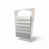 Floating shelves by Shigeru Uchida circa 1970