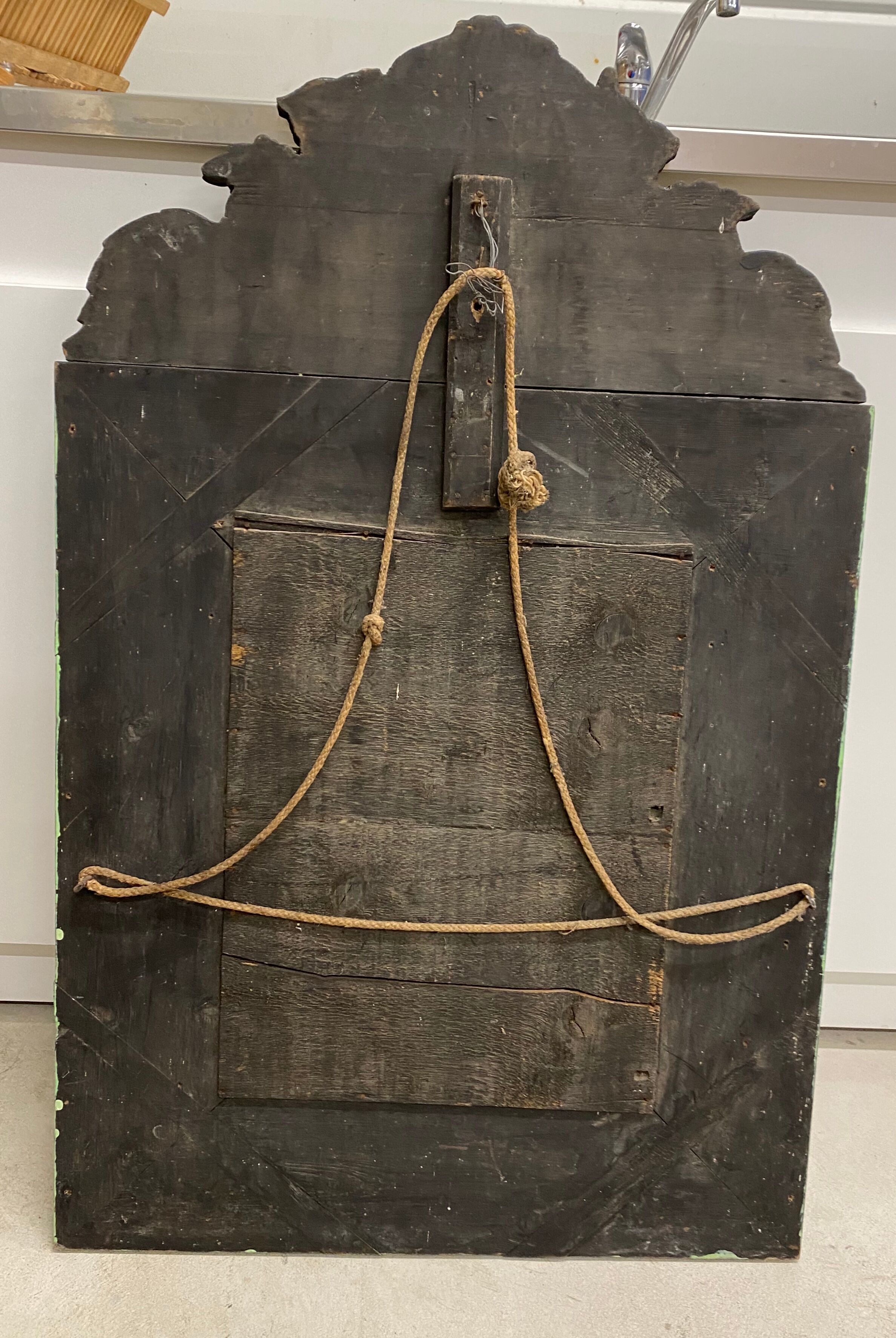 Old mirror with windshields