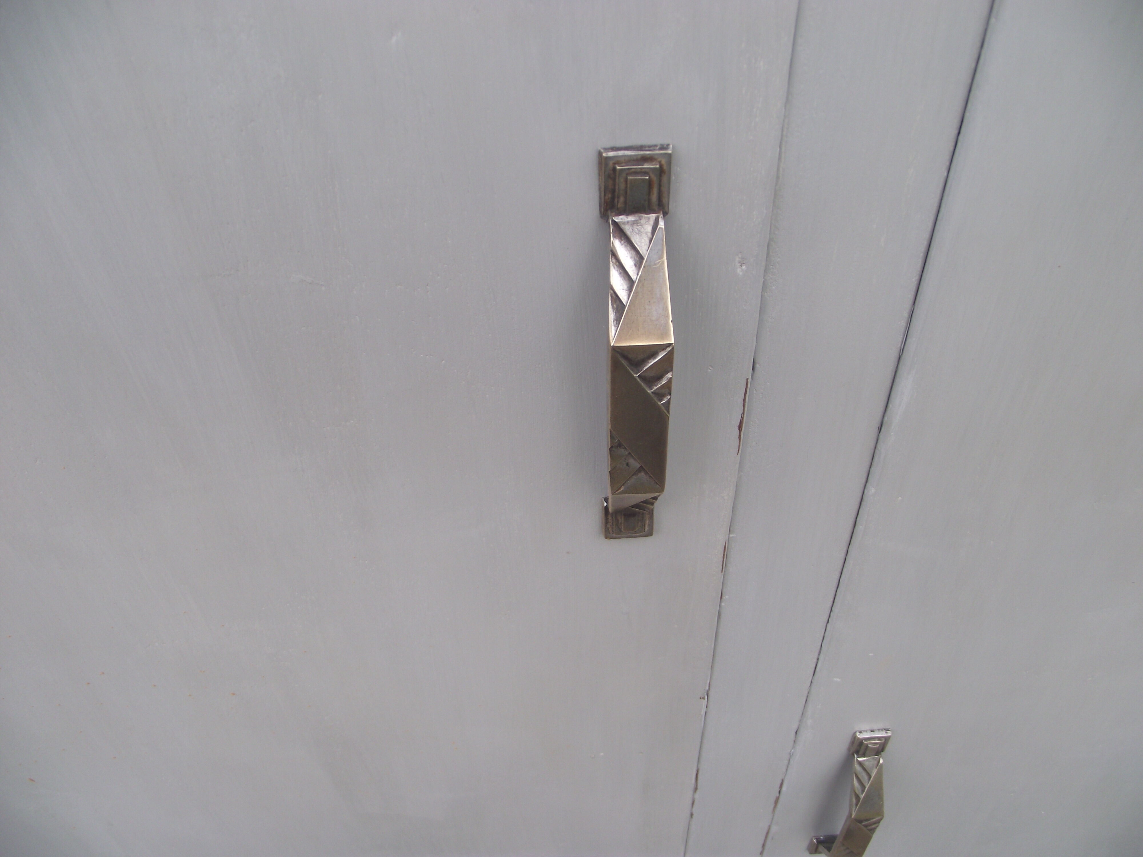 Parisian Art Deco asymmetrical wardrobe