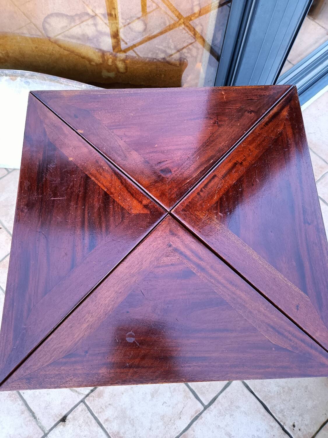 Antique Louis XVI style games table