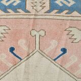 5x7 Peach & Blue Contemporary Vintage Rug, 154x226Cm SK22969