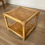 Rattan sofa end