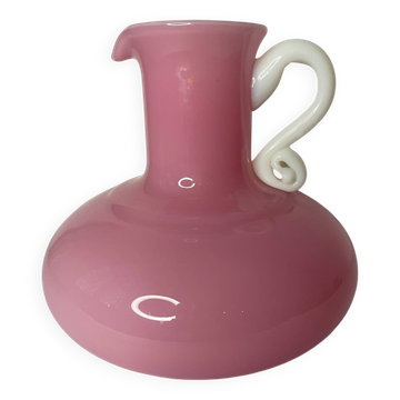 Opaline glass vase