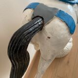 Old wooden horse