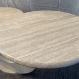 Travertine coffee table from the 70s
