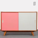 Pink and white chest of drawers by Jiri Jiroutek, model U-452 circa 1960
