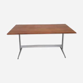 Aluminium dining table Arne Jacobsen for Fritz Hansen