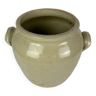 Earthen grease pot