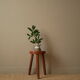 Handheld candle holder in ceramic or vintage soliflore Scandinavian decorative object