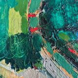 Midcentury abstract composition by Dutch artist Rien Goené (1929 – 2013)