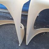 Set of 4 plastic chairs by Steen Ostergaard for Cado