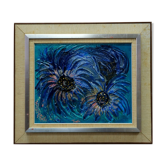 Still life by Thulin, Swedish mid-century painting