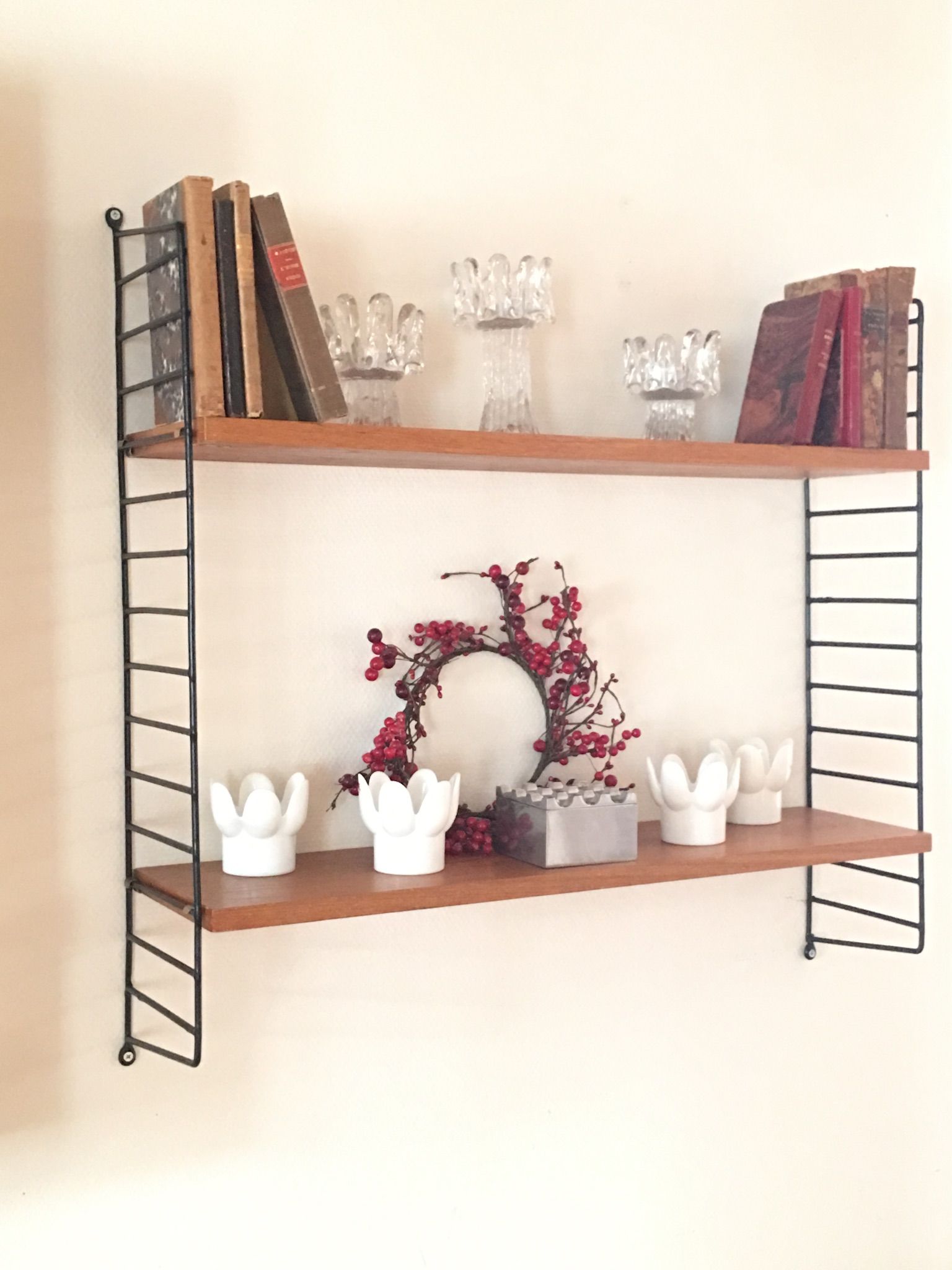 Shelf String icon of Scandinavian design designed by architect nils strinning and his wife kajsa