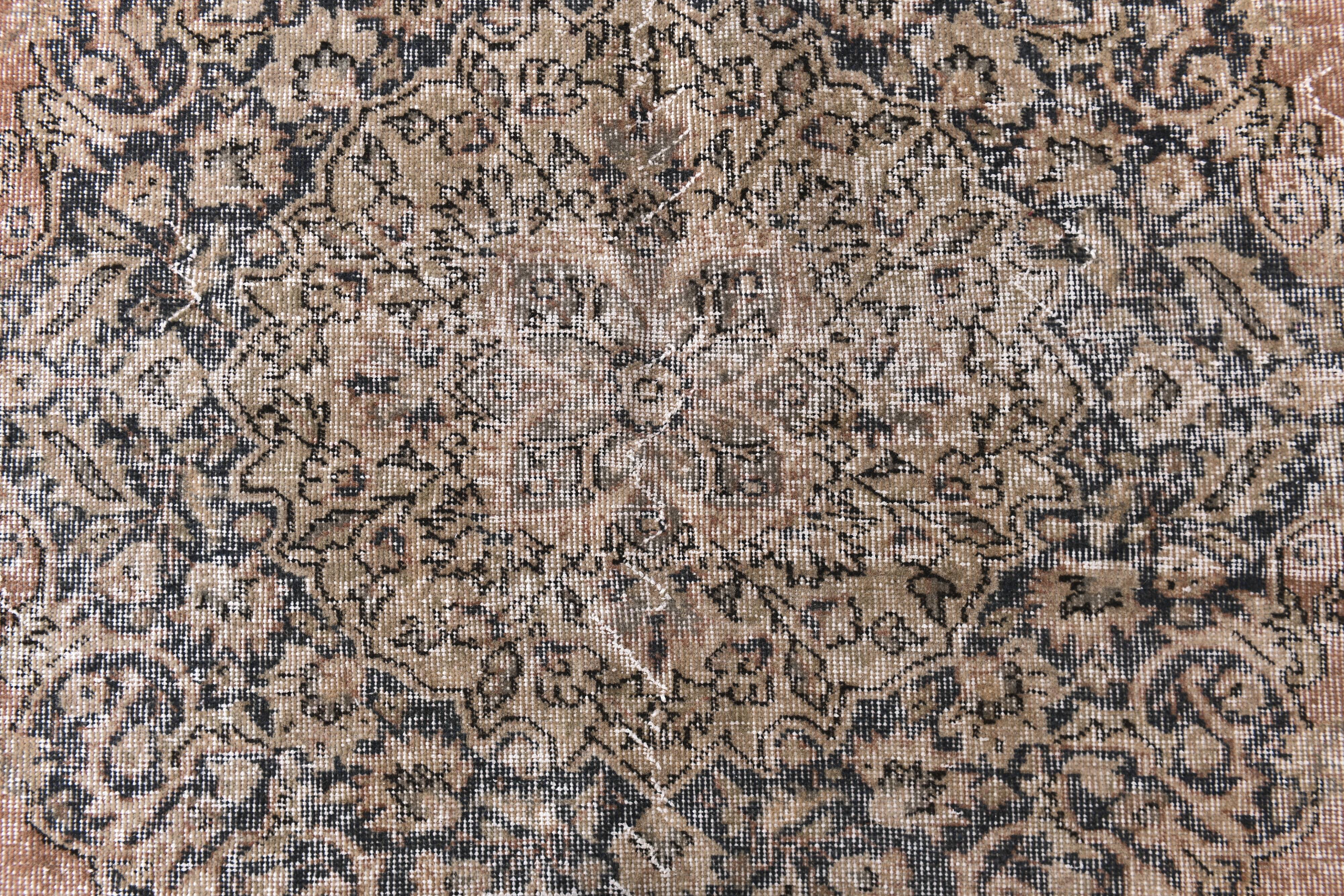 57s Red & Navy Blue Persian Rug 205x307Cm