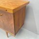 Bureau en noyer du milieu du siècle, années 1970, Tchécoslovaquie