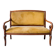 Authentic period wooden canapé