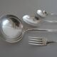 Christofle 37-piece cutlery set in silver-plated metal, fidelio baguette model - 12 people