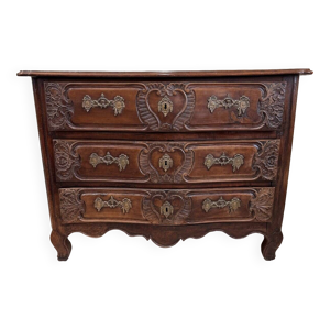 Commode Lyonnaise galbée - louis noyer