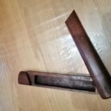 Ebony wooden pen storage box