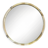 Italian Grand Murano Glass Venetian Wall Mirror by Simoeng