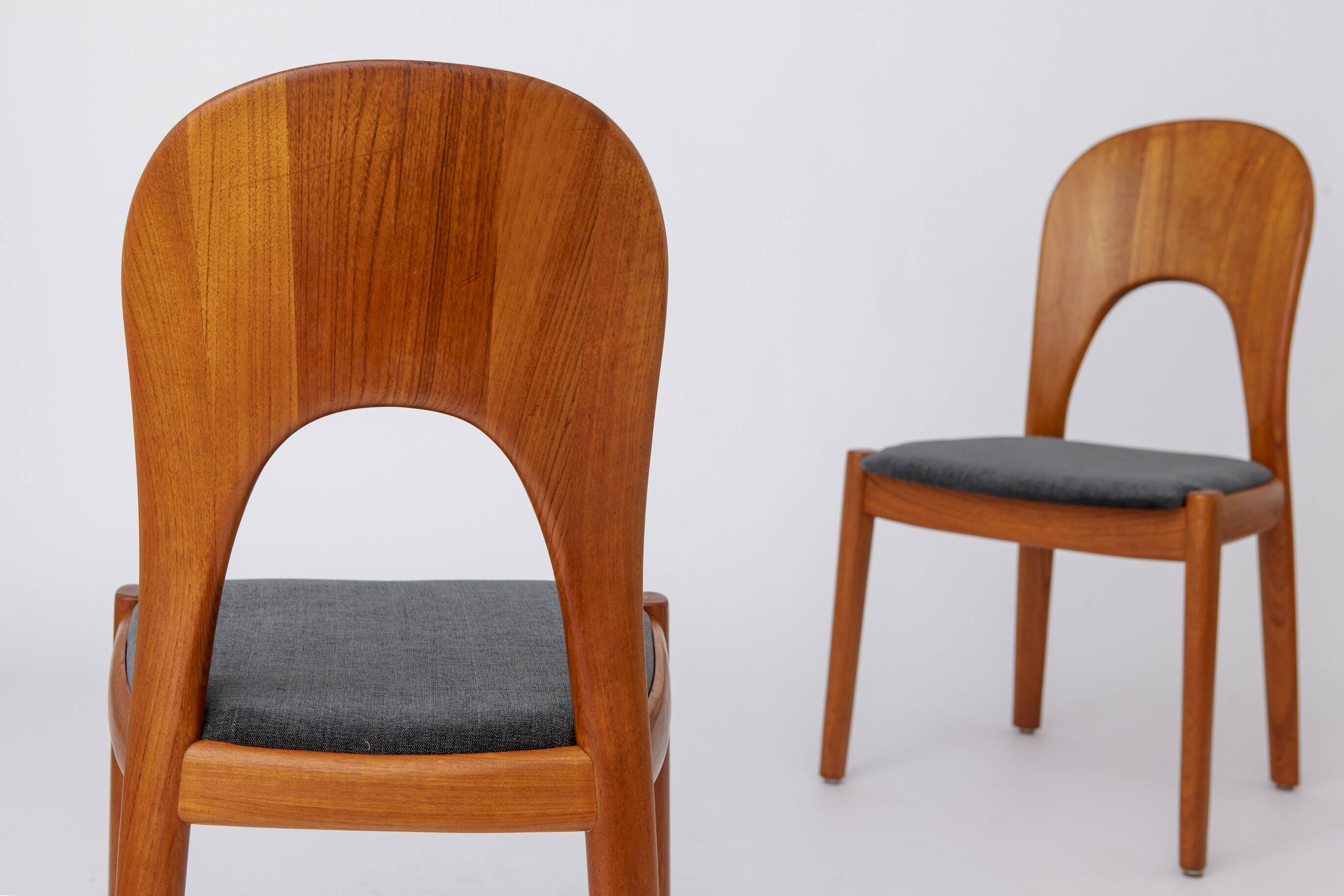 4 of 10 Dining Chairs by Danish Designer Niels Koefoed (1970s)
