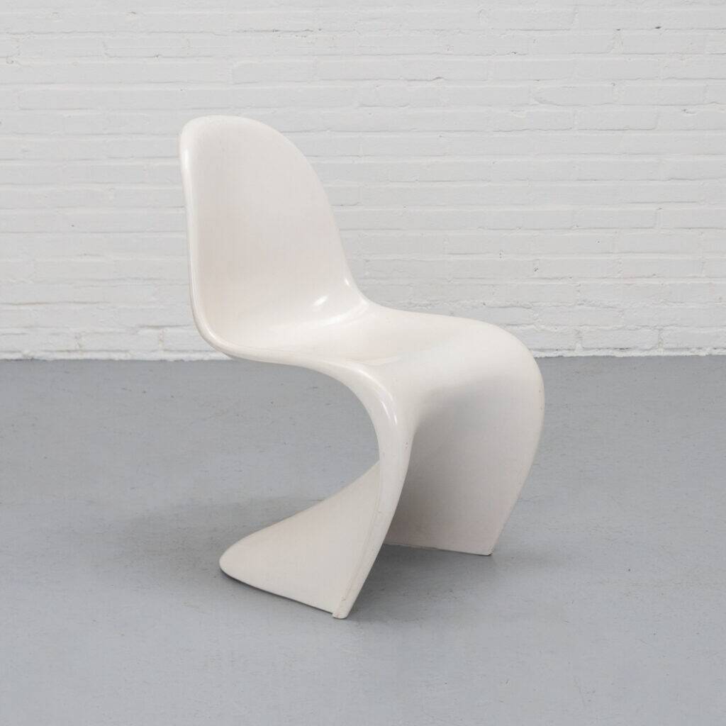 Early Panton Chair by Verner Panton for Herman Miller 1960s