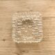 Square glass wall lamp vintage